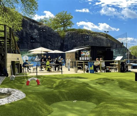 Minigolf nacka
